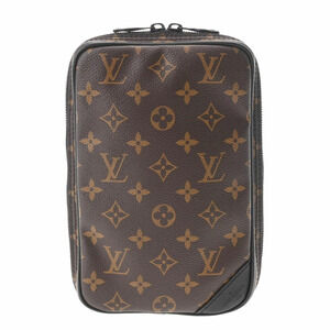 LOUIS VUITTON Monogram Solar Ray Utility Side Bag Brown Canvas Body Belt Bum